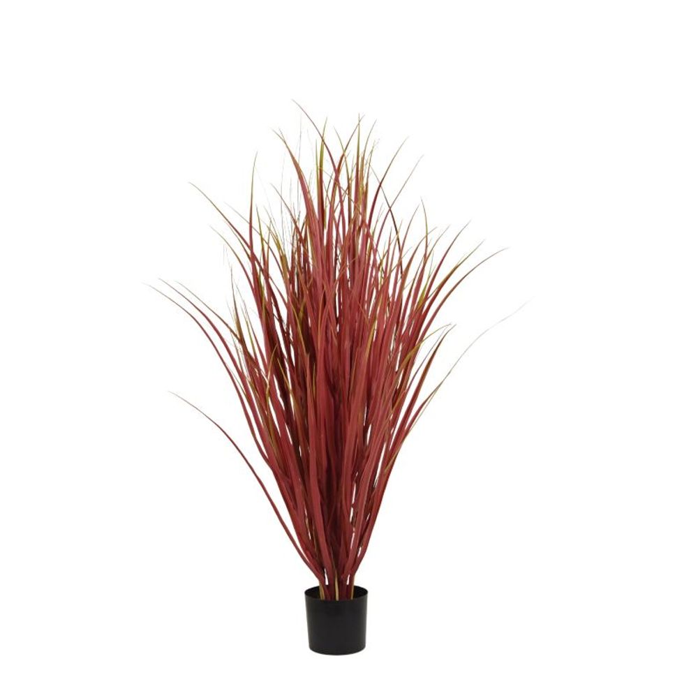 Roseau artificiel deluxe 95cm uv bourgogne