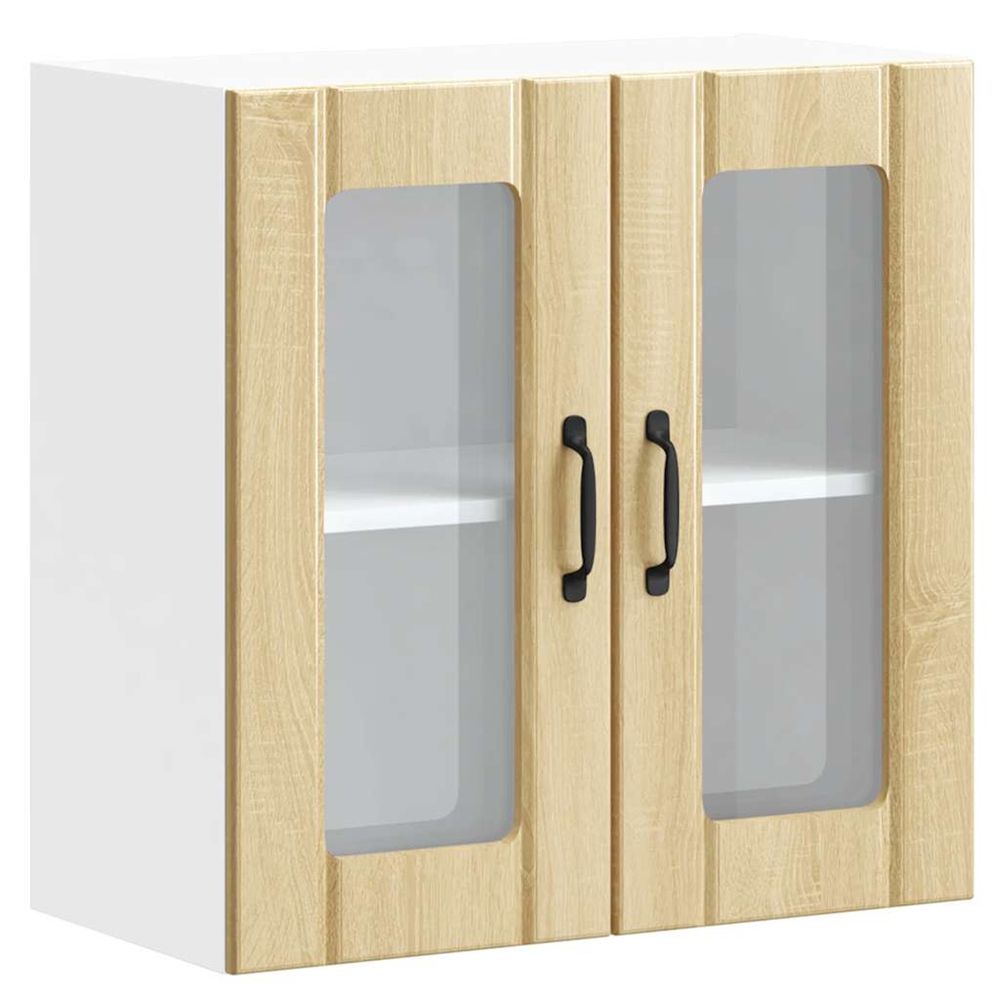 Armoire murale de cuisine avec porte vitrée 