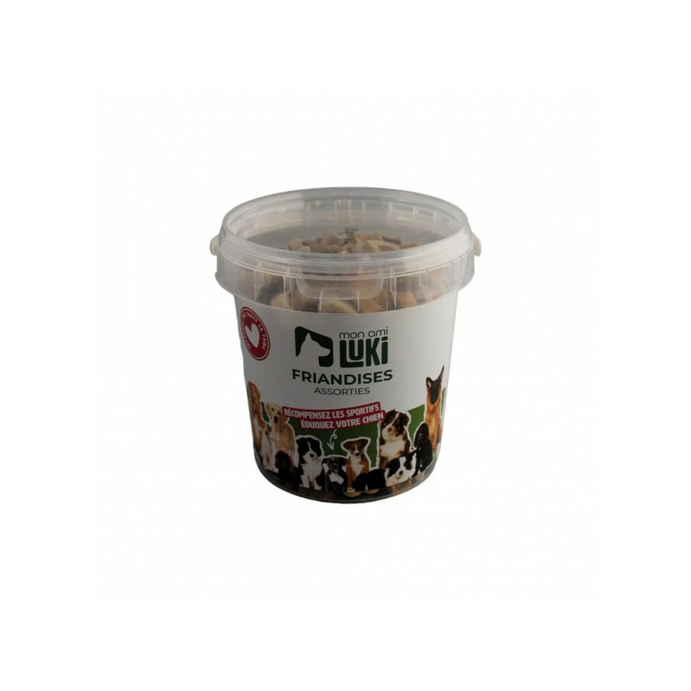 Mon ami luki - friandises de récompenses 500gr x2 - chiens - pour chien - 100% friandise sans aromes artificiels- 2unitées vendues