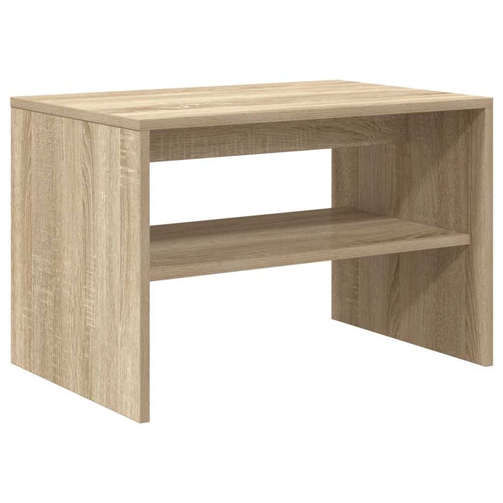 Meuble tv chêne sonoma 60x40x40 cm bois d'ingénierie