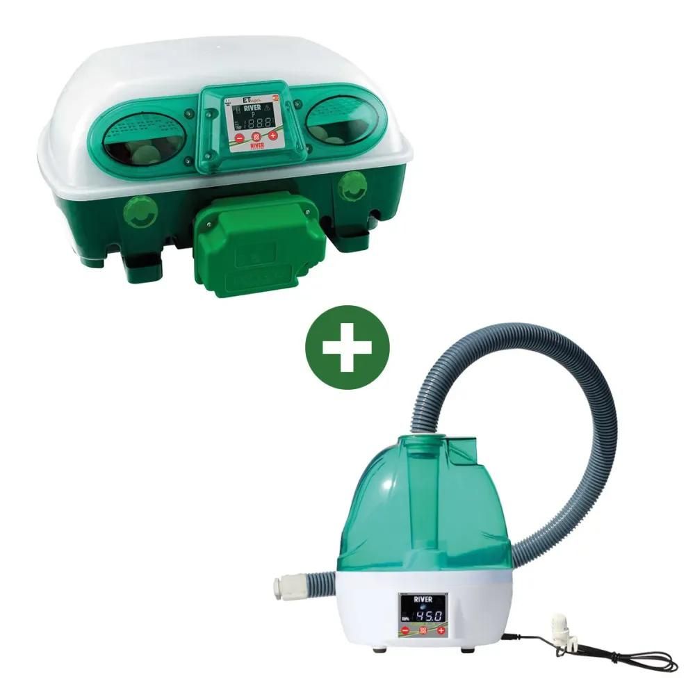 Couveuse automatique egg tech super 24 + humidificateur nebula