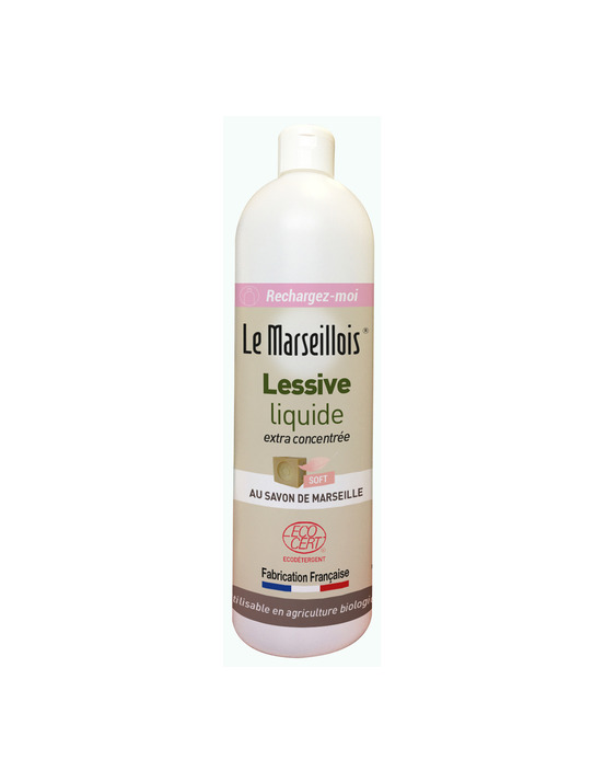 Lessive liquide flacon vide 1l - le marseillois