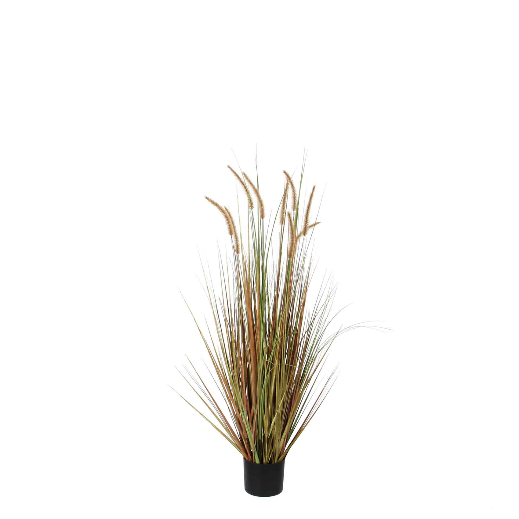 Mica decorations plante artificielle foxtail - 35x35x92 cm - plastique - vert