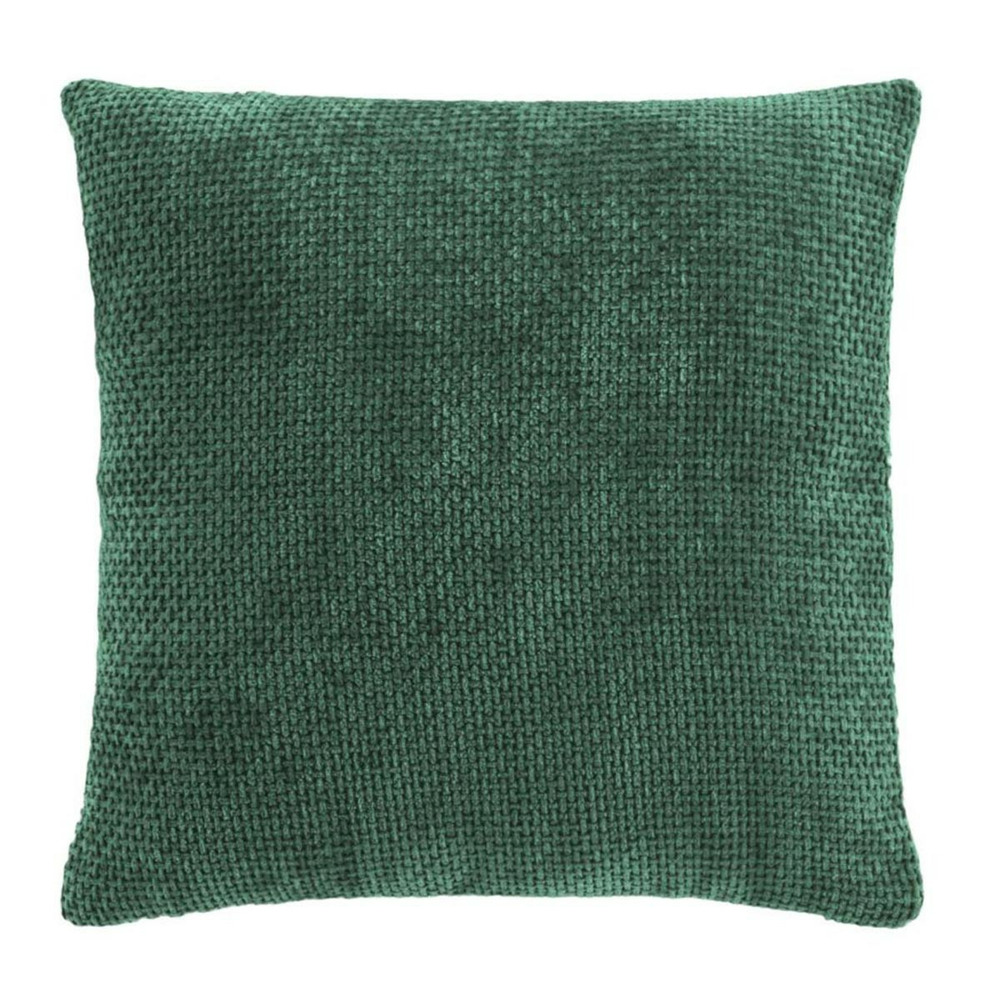 Housse de coussin en velours chenille 