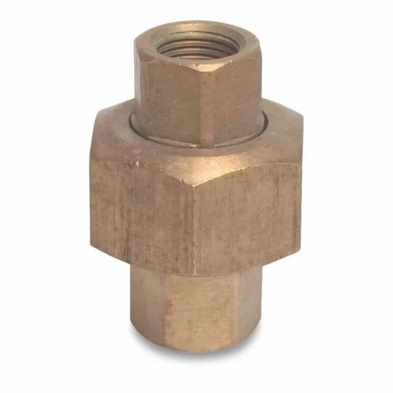 Raccord en laiton fileté 1 1/4', eau potable, chauffage - boni-shop