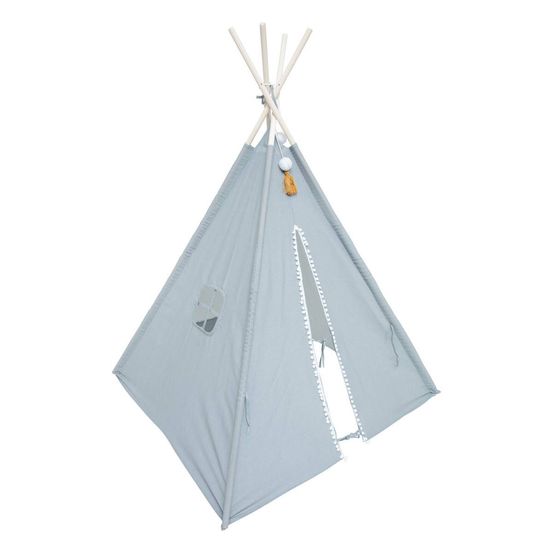 Tipi pour enfant wapi 120x120x160cm bleu