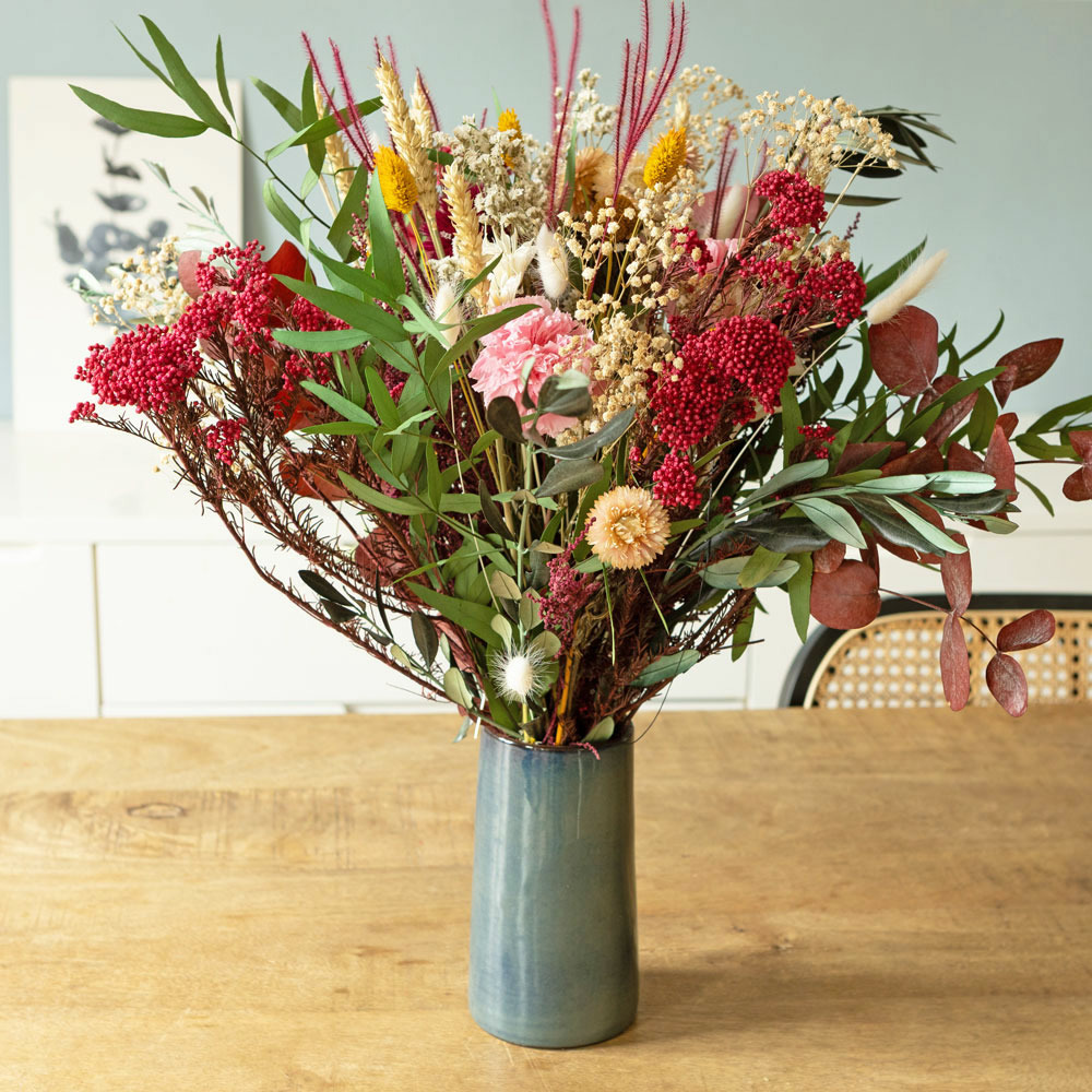 Bouquet de fleurs séchées albizia taille l