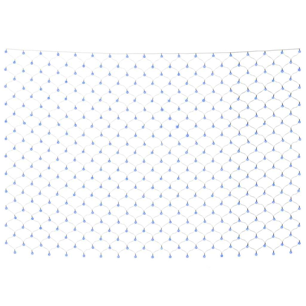 Filet lumineux bleu de noël 3x3 m 306 led intérieur/extérieur