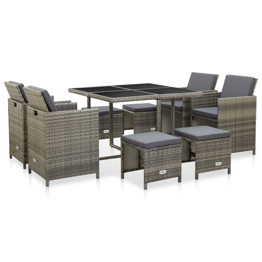 MOBILIER A DINER DE JARDIN 9PC-(870051)