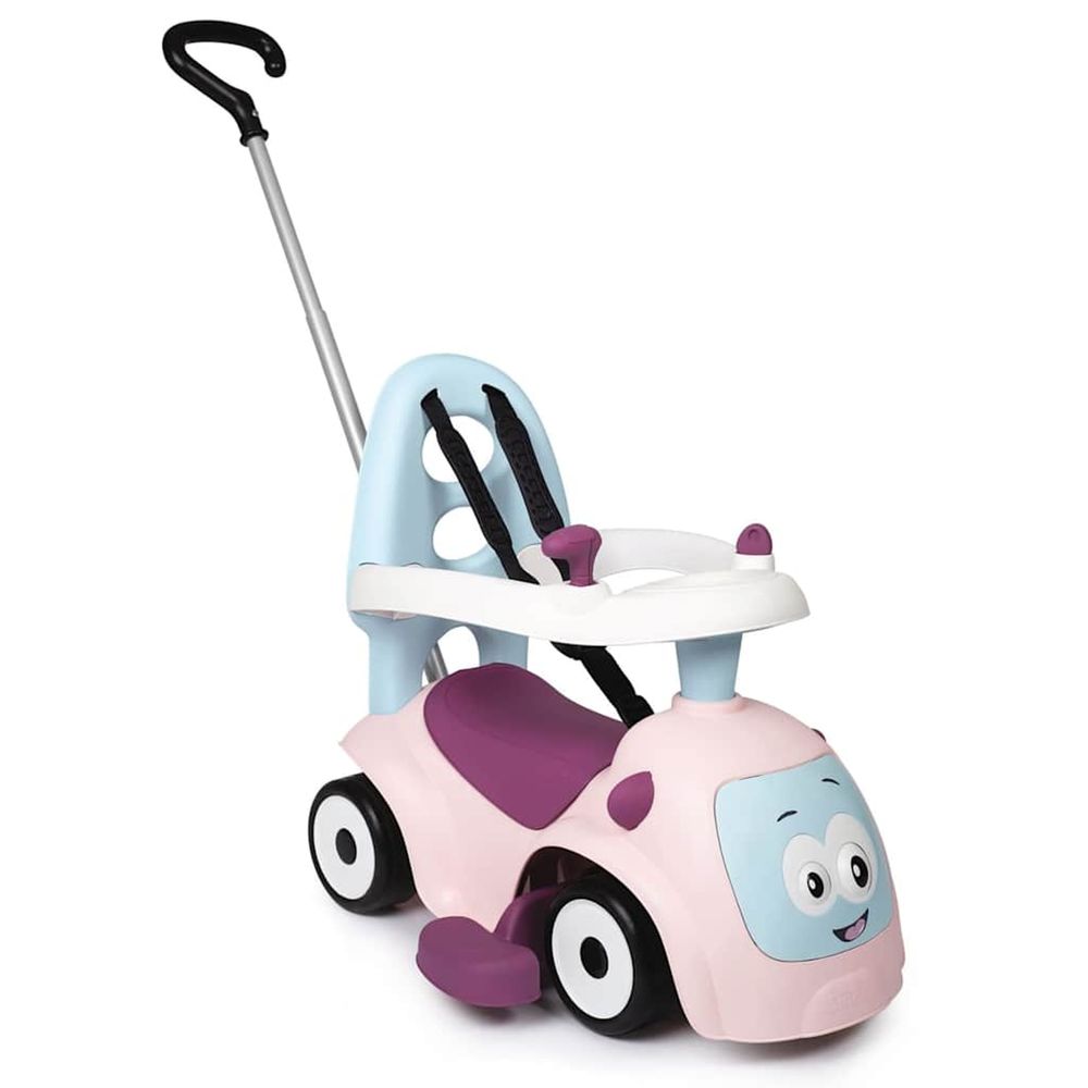 Voiture à enfourcher enfant 3 en 1 maestro rose