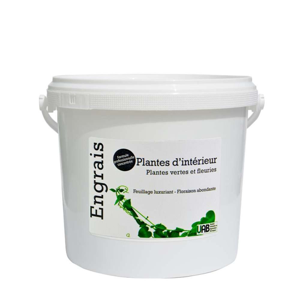 Engrais plantes vertes et fleuries - agro sens - seau 4 kg