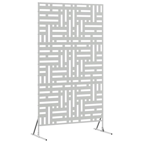 Écran de confidentialité gris acier