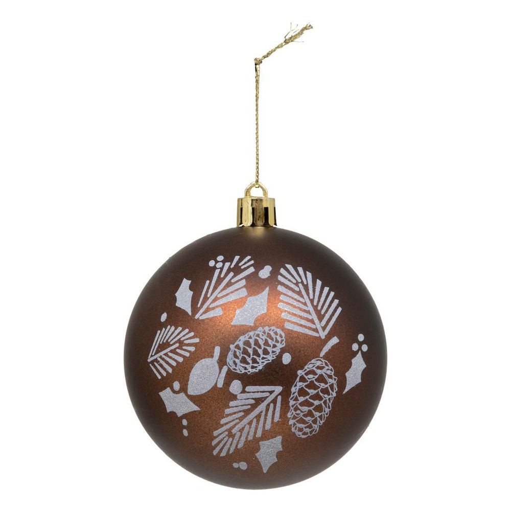 Bdn plast automne marron 80mm