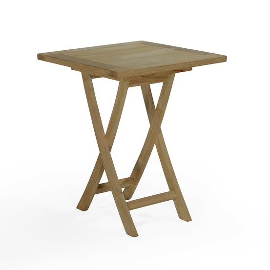 TABLE PLIANTE TECK BISTROT 60-(783967)