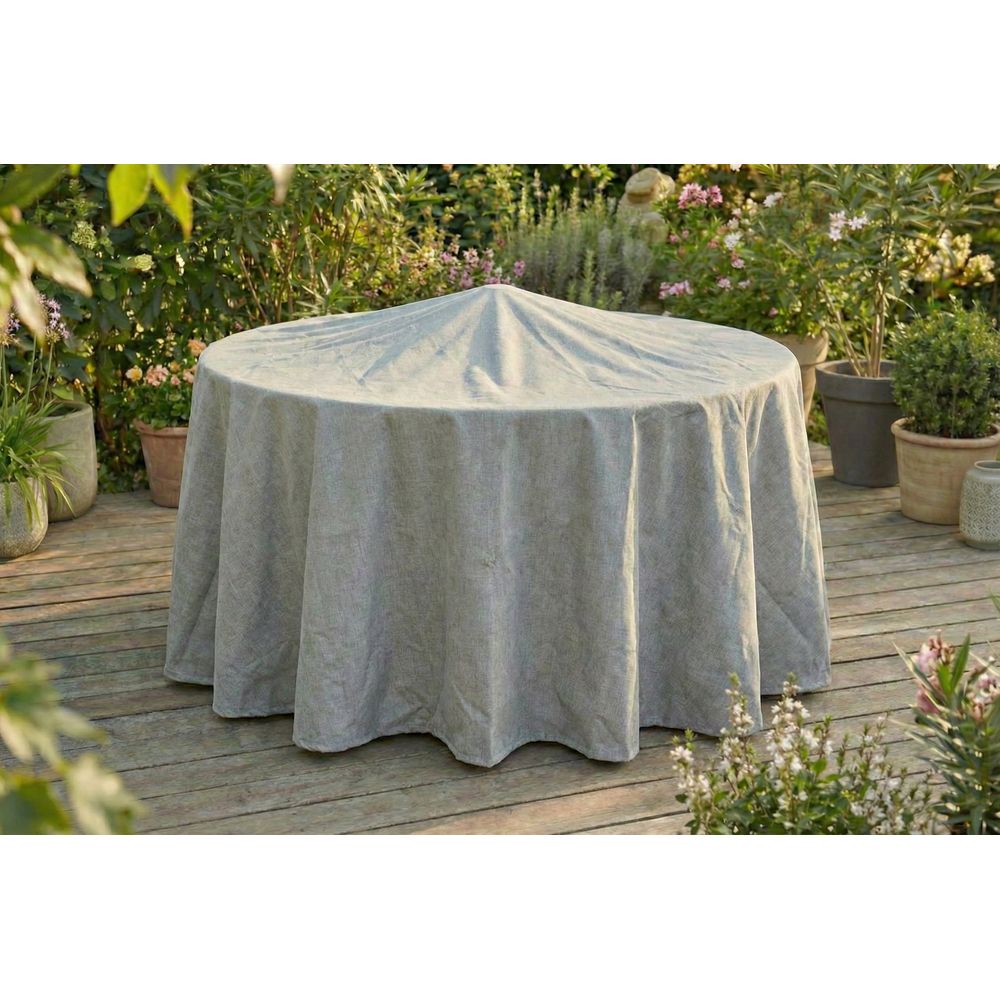 Housse cover garden table ronde 6 places