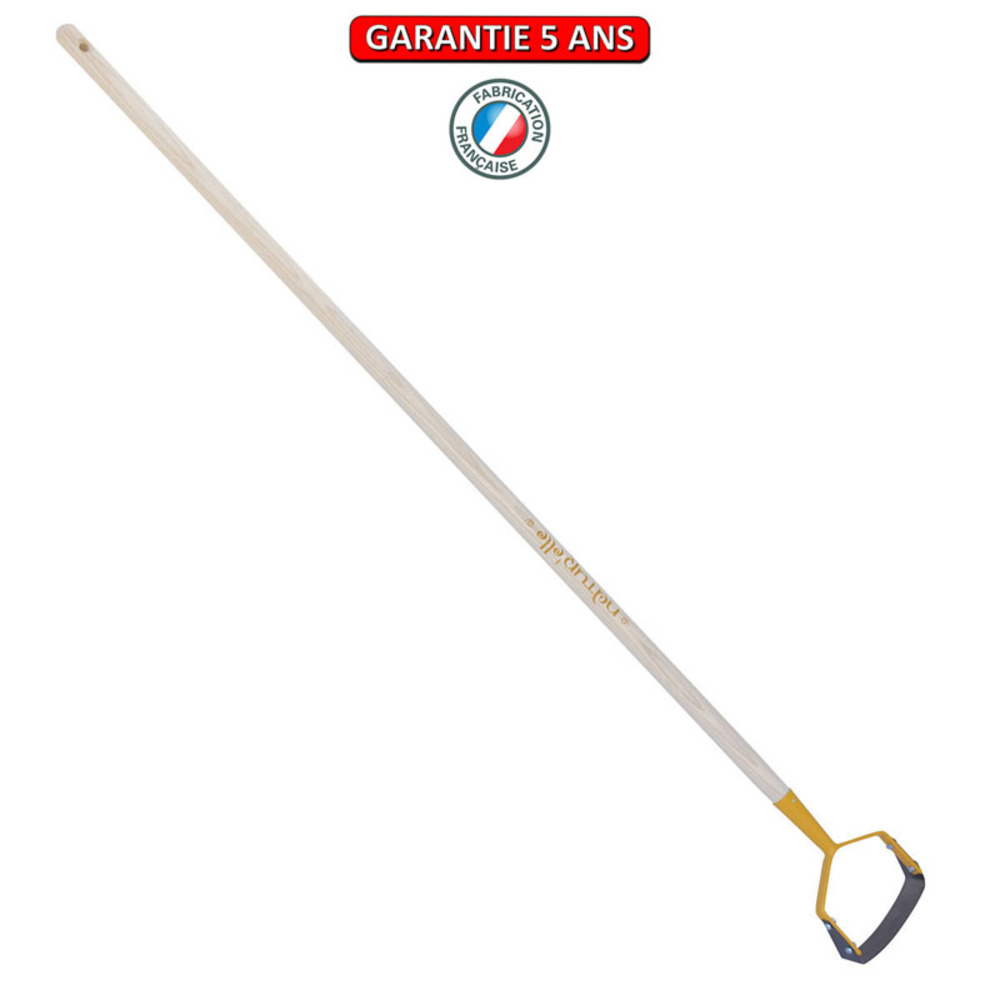 Grattoir lame de 14 cm, manche 130cm - miel