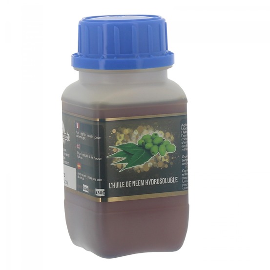 Huile de neem hydrosoluble 250ml
