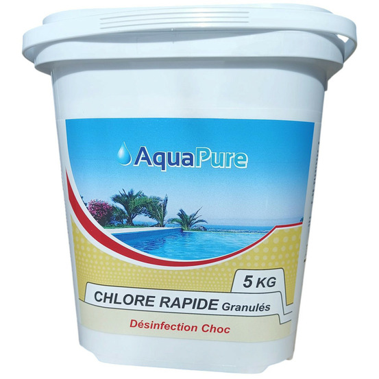 Chlore rapide granulés 5 kg