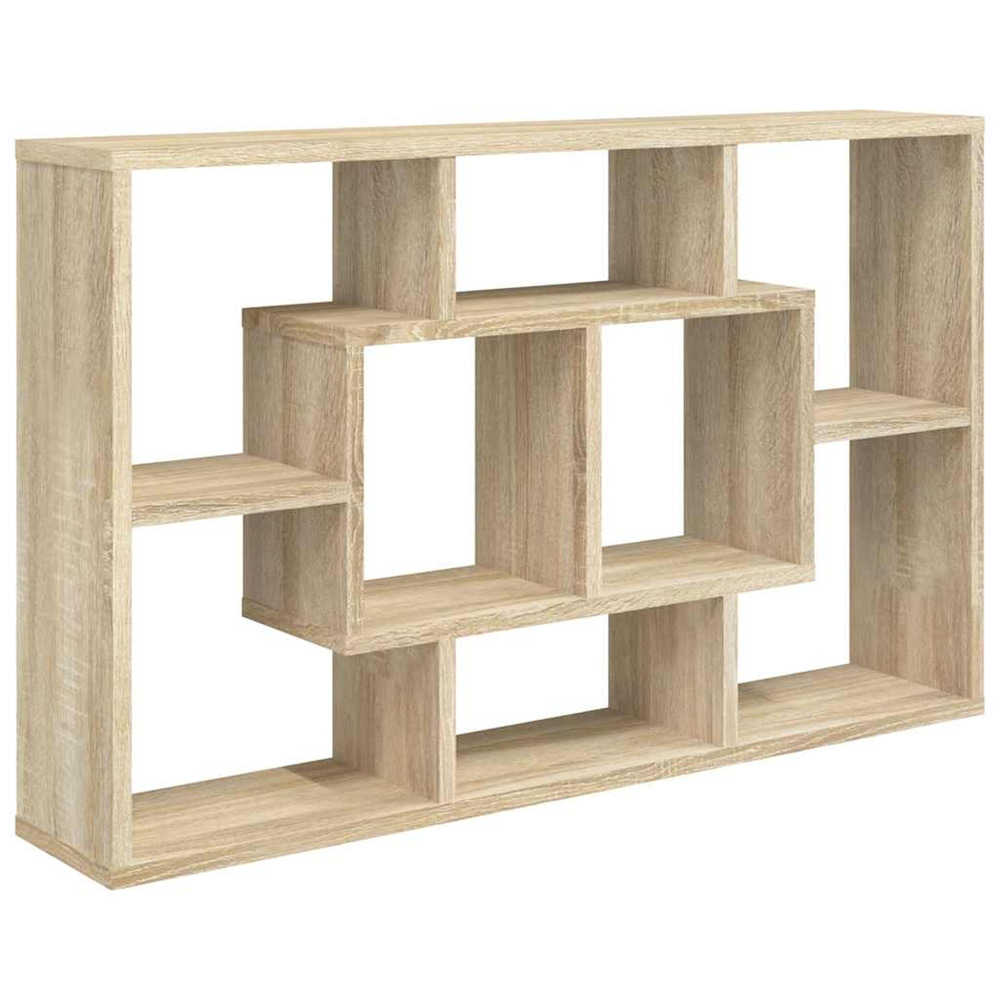 Étagère murale chêne sonoma 85x16x52,5 cm bois d'ingénierie