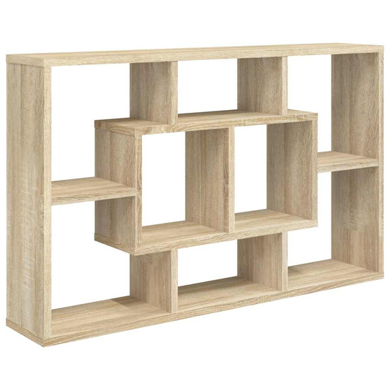 Étagère murale chêne sonoma 85x16x52,5 cm bois d'ingénierie