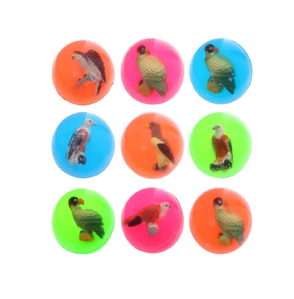 1 balle rebondissante oiseau