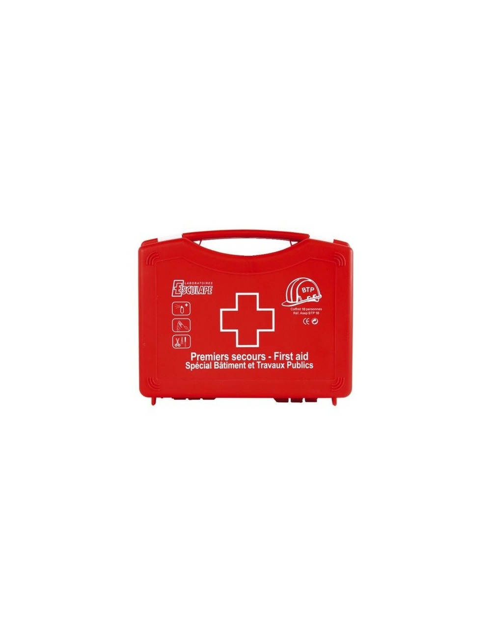 Trousse secours pleine polypro asep - btp 20 personnes