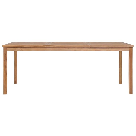 Table de jardin 200x100x77 cm bois de teck solide