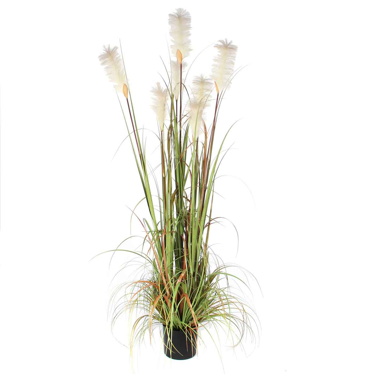 Mica decorations plante artificielle foxtail - 1x1x180 cm - pvc - vert
