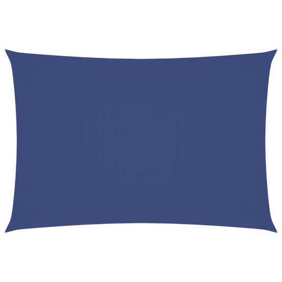 Voile de parasol tissu oxford rectangulaire 2,5x4,5 m bleu