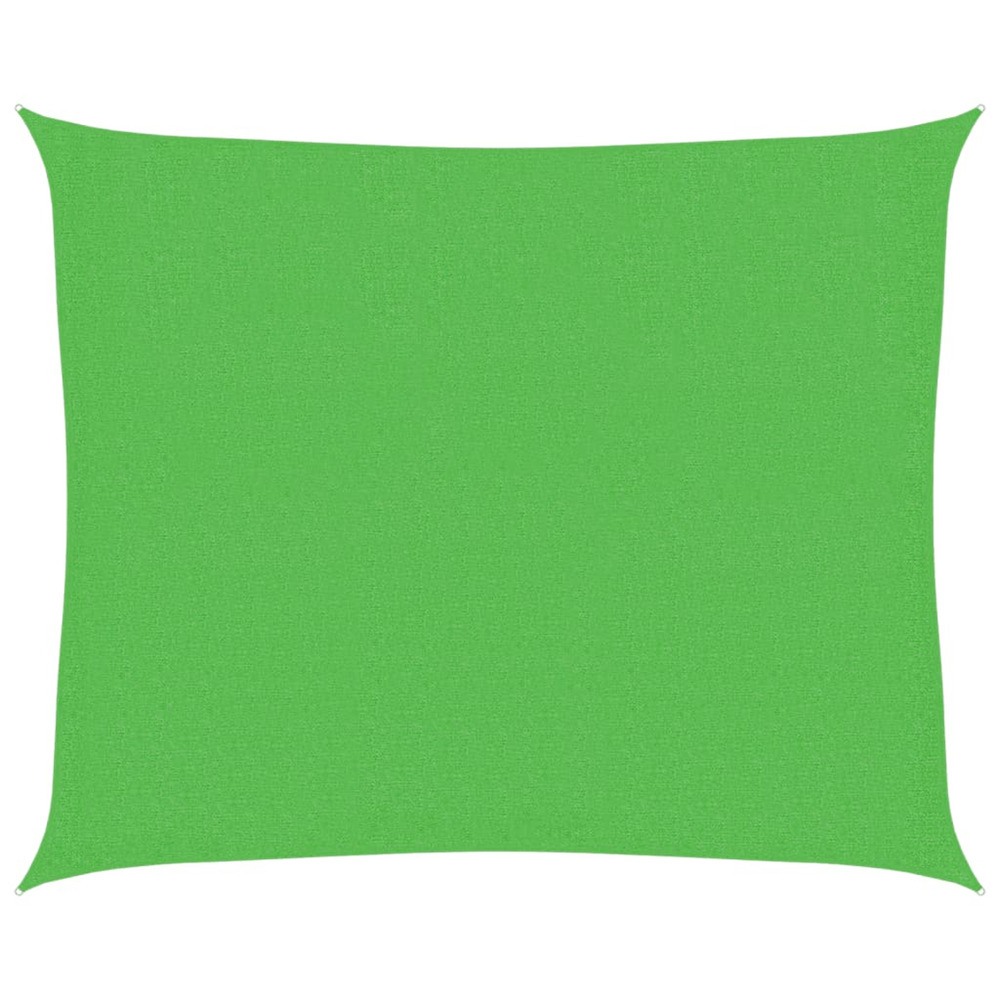 Voile d'ombrage 160 g/m² vert clair 2,5x3 m pehd