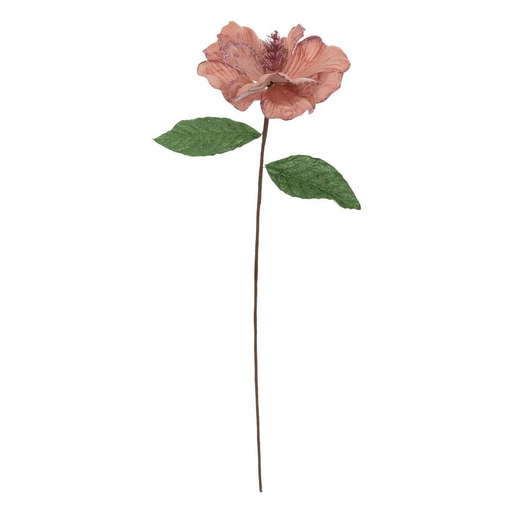 Bch fleur velours rose h65