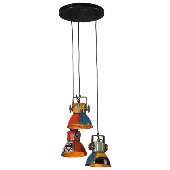Lampe suspendue 25 w multicolore 30x30x100 cm e27