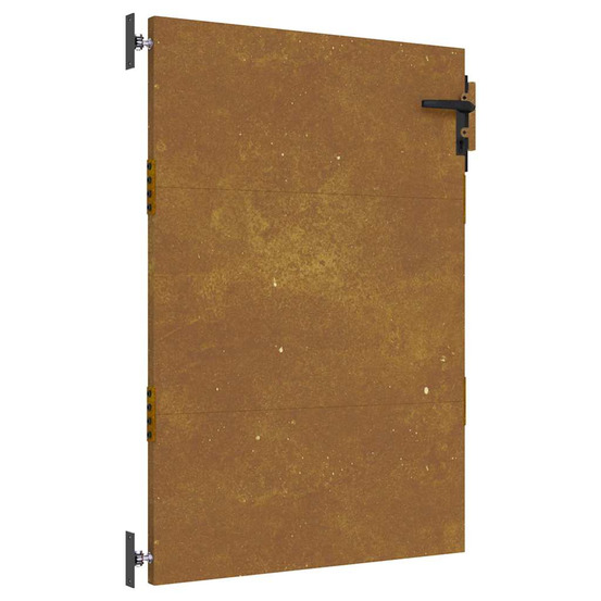 Portail de jardin 85x125 cm acier corten