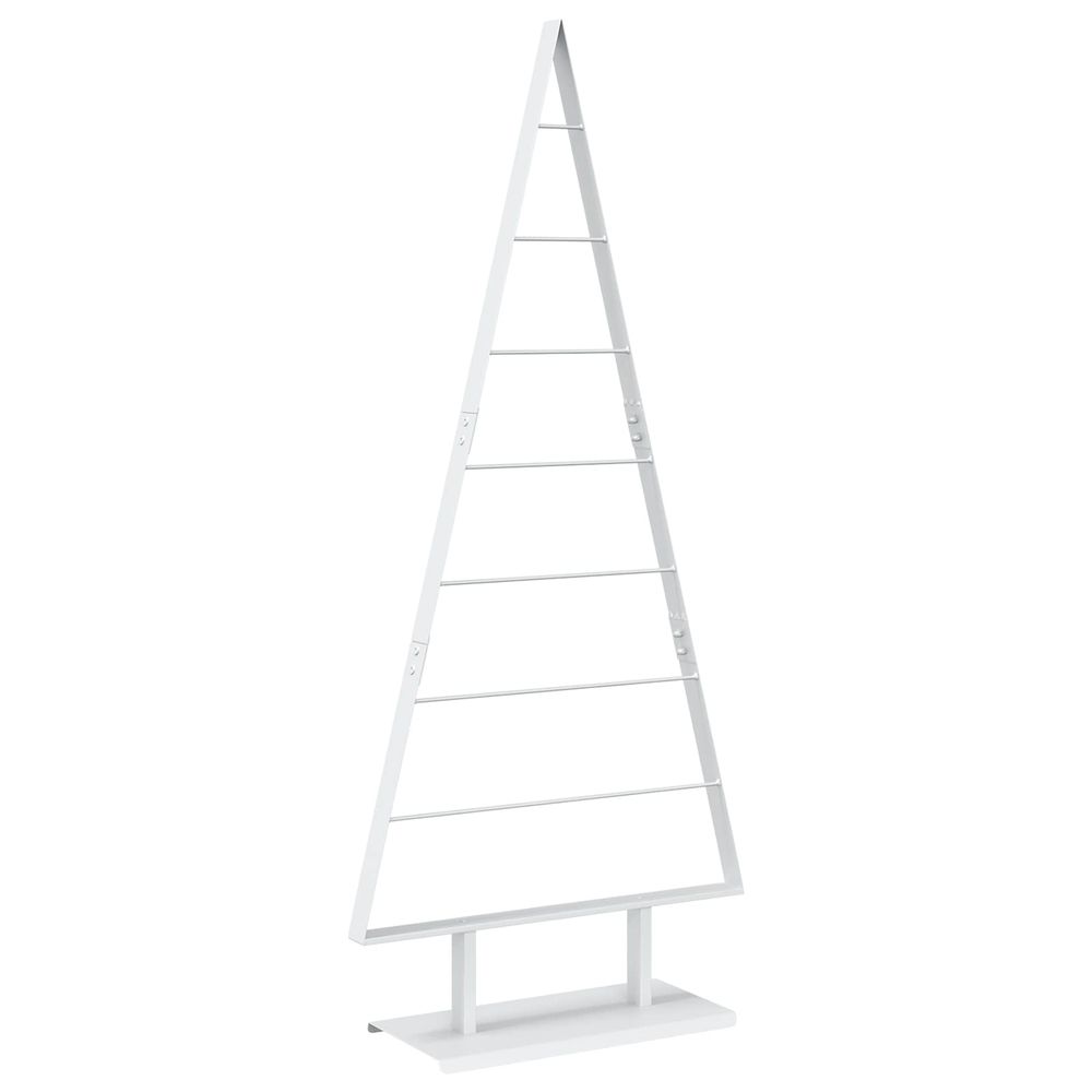 Arbre de noël en métal kuopio 150 cm acier blanc