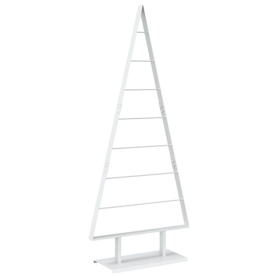 Arbre de noël en métal kuopio 150 cm acier blanc