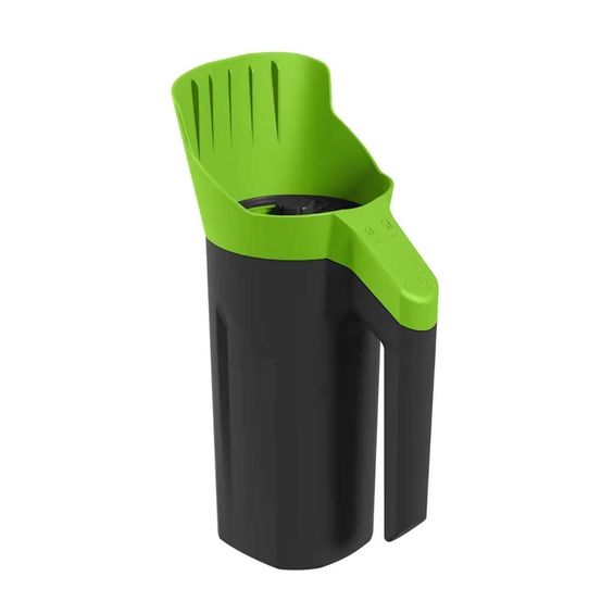 Épandeur à main 15x11xh27cm - semoir pratique pour jardin
