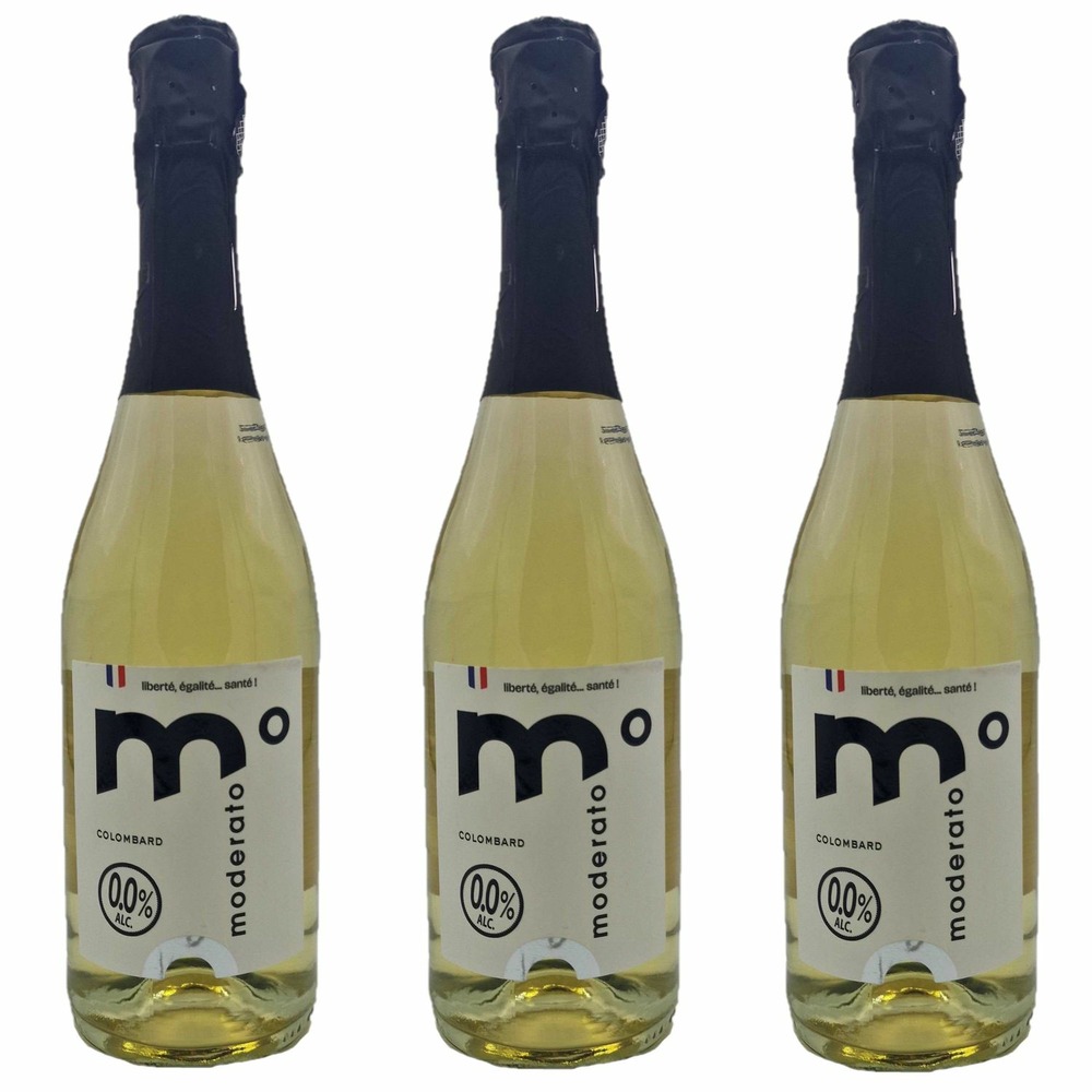 Boisson pétillante sans alcool moderato - moderato