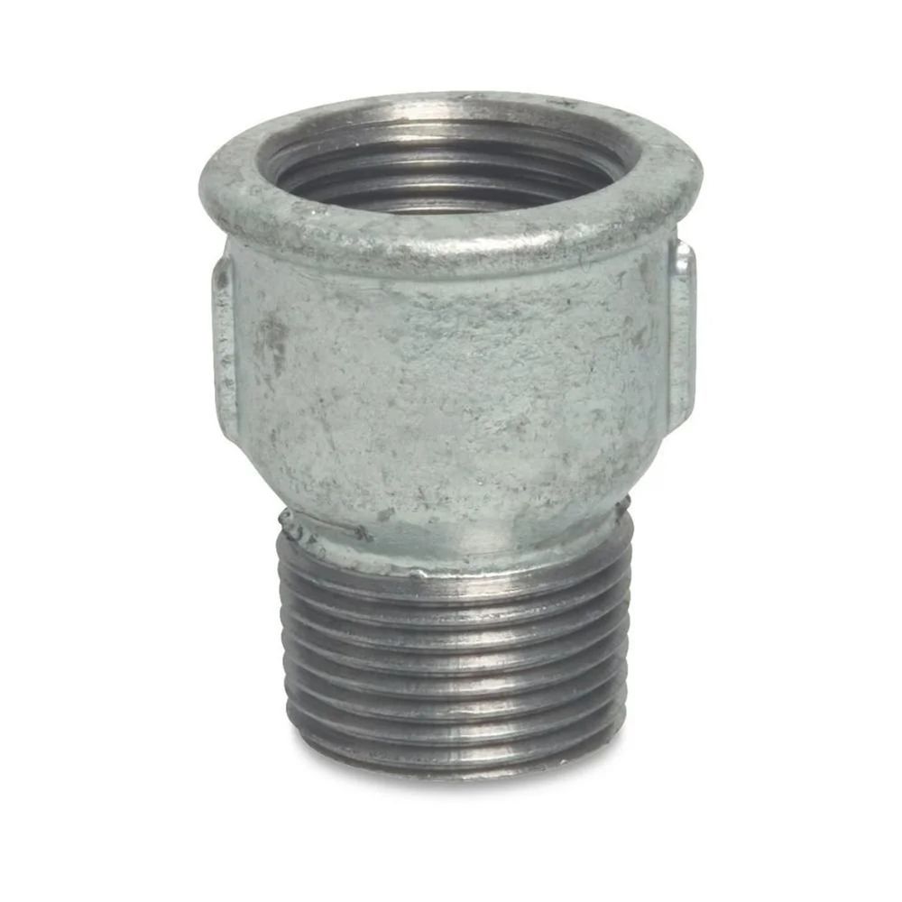 Mamelon union en fonte malléable 1' ig x 1' ag