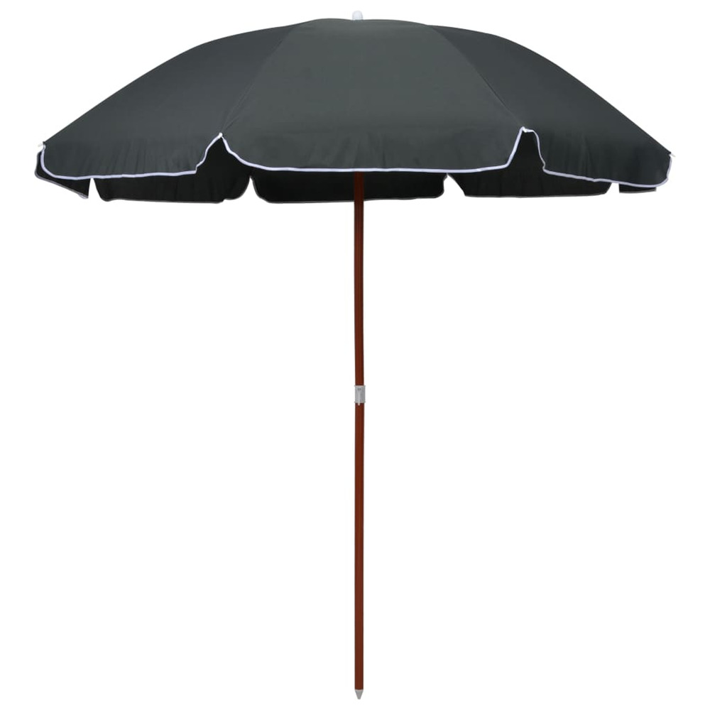 Parasol avec mÃ¢t en acier 240 cm