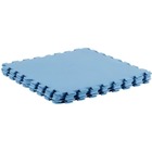 Protection de sol de piscine bleu 50x50 cm 8 pcs