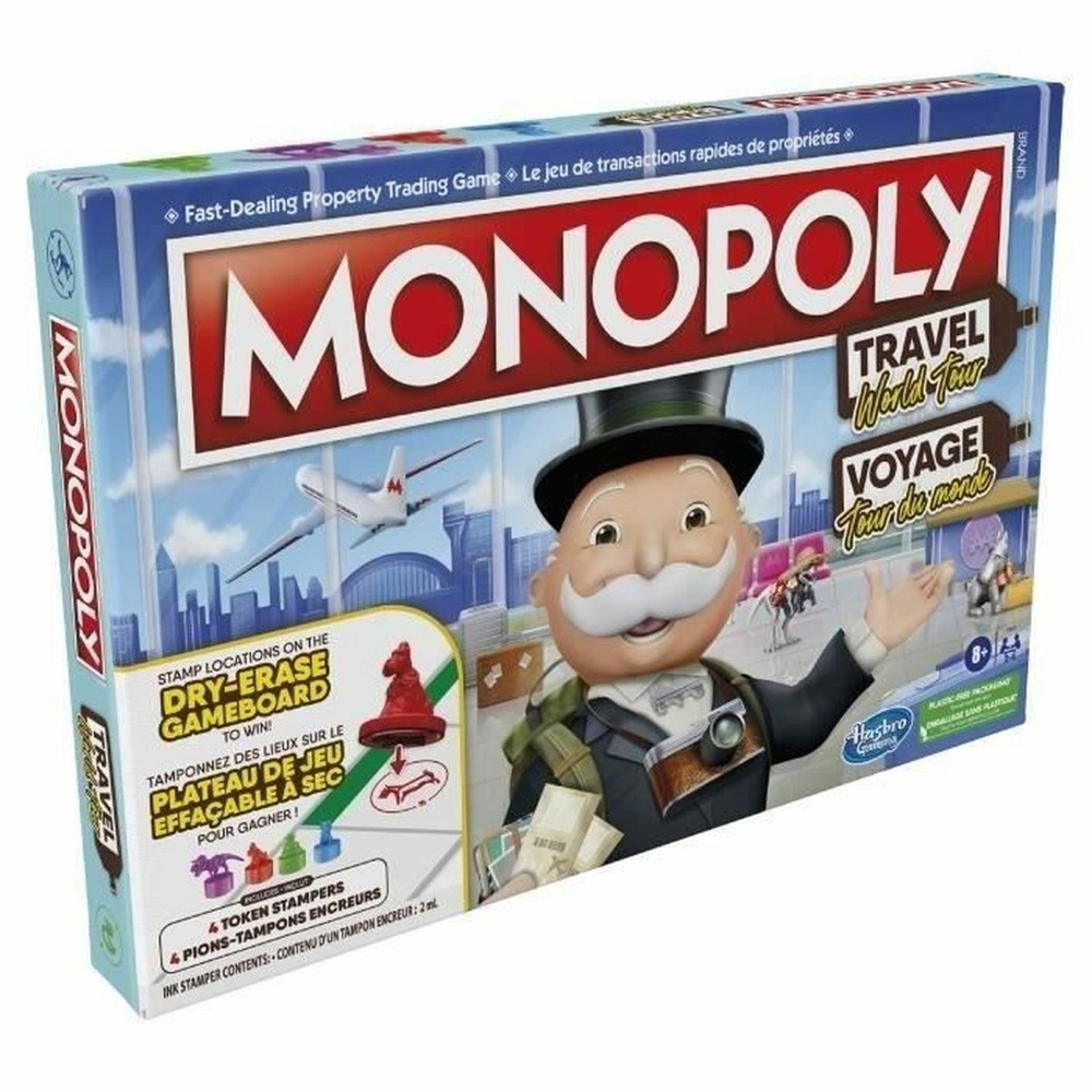 Monopoly voyage autour du monde, jeu de societe
