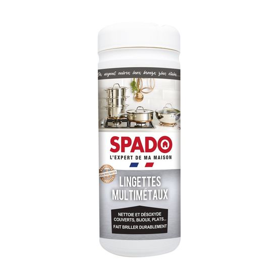 Lingettes multi-metaux x35 - spado