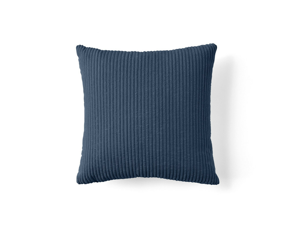 Selma - coussin - en velours côtelé - 50x50 cm