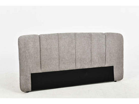 Tête de lit curve, taupe