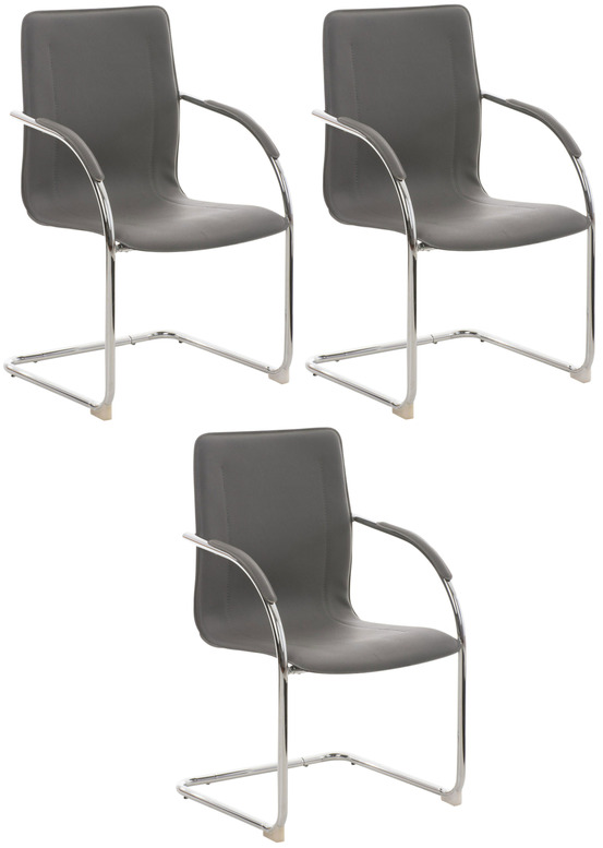 Lot de 3 chaises mélina