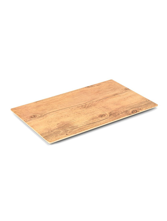 Planche de presentation wood en mélamine 40,5x25,5 cm - pujadas