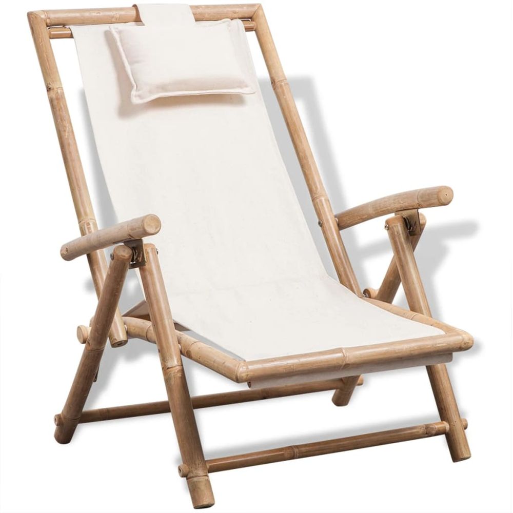 Chaise de terrasse d'extÃ©rieur Bambou