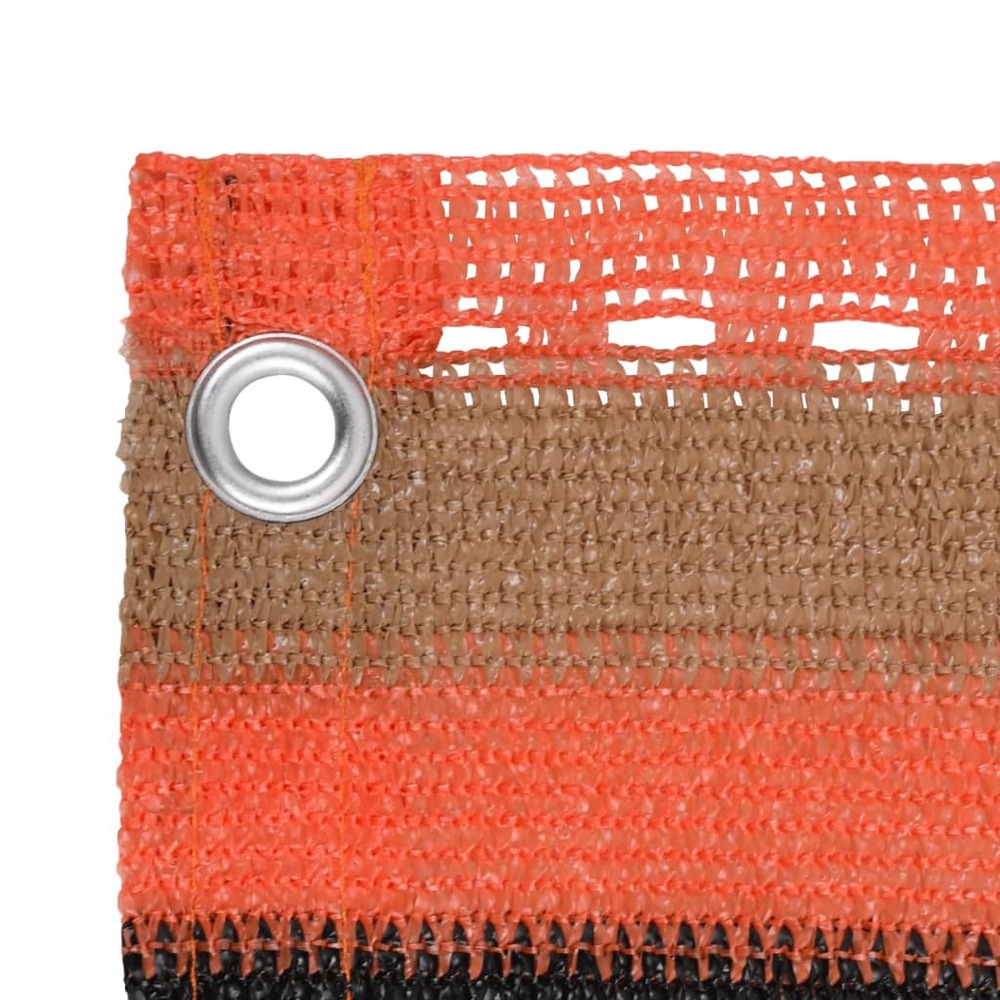 Écran de balcon multicolore 120x500 cm pehd