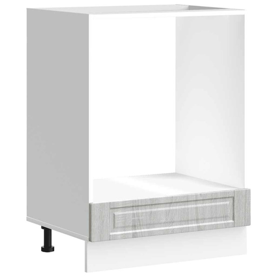 Armoire à four porto sonoma gris bois d'ingénierie