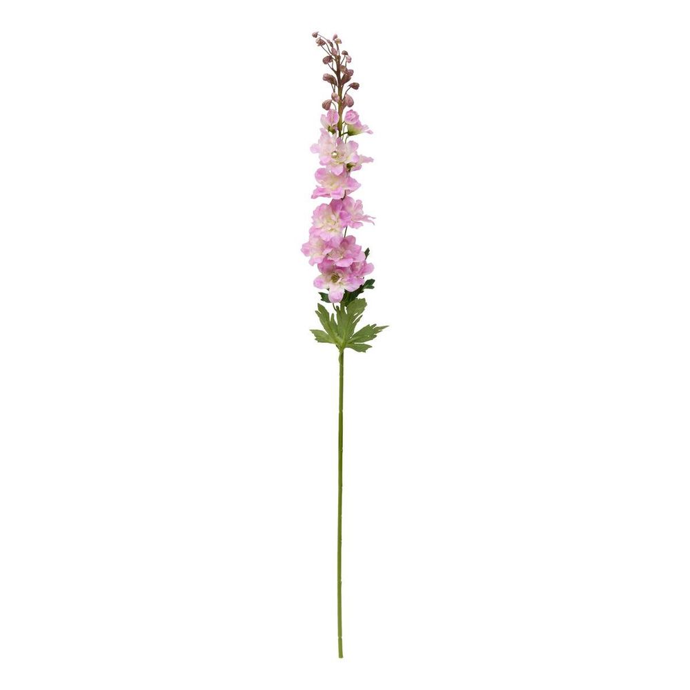 Tige delphinium artificielle phoebe h79 cm rose